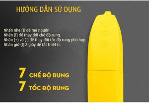MOYLAN BANANA dương vật giả hình quả chuối có rung